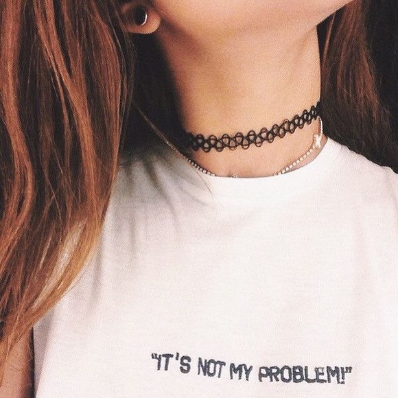 Tattoo Black Choker - Picture 2 of 4